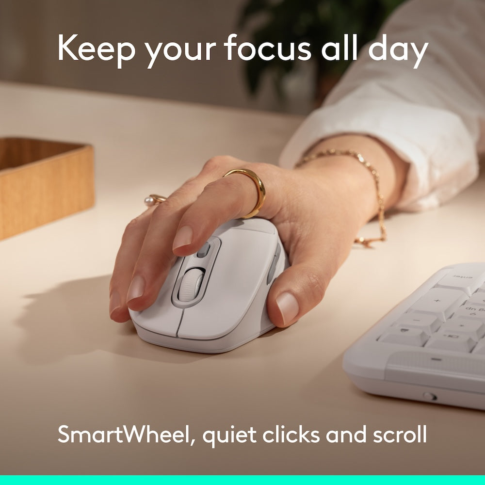 Logitech Signature Comfort Plus M850 L Off White