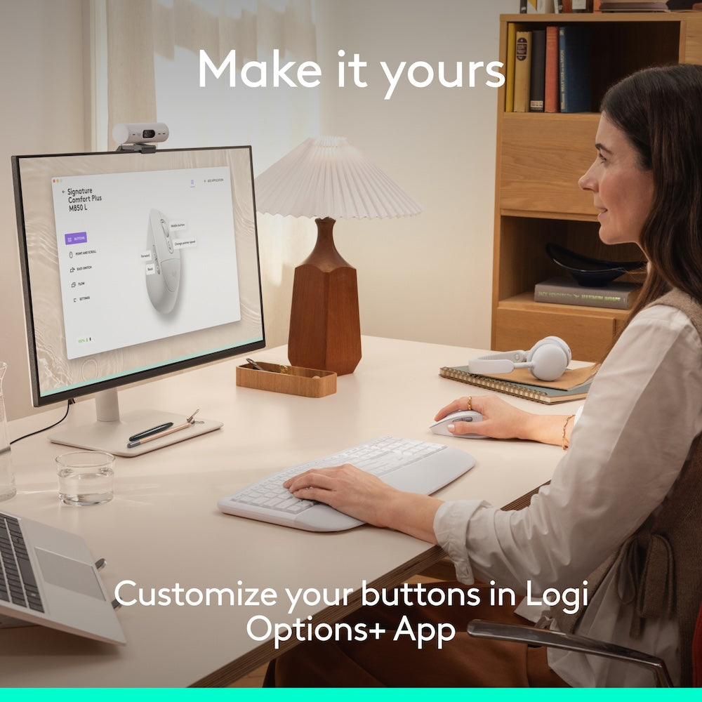 Logitech Signature Comfort Plus M850 L Off White
