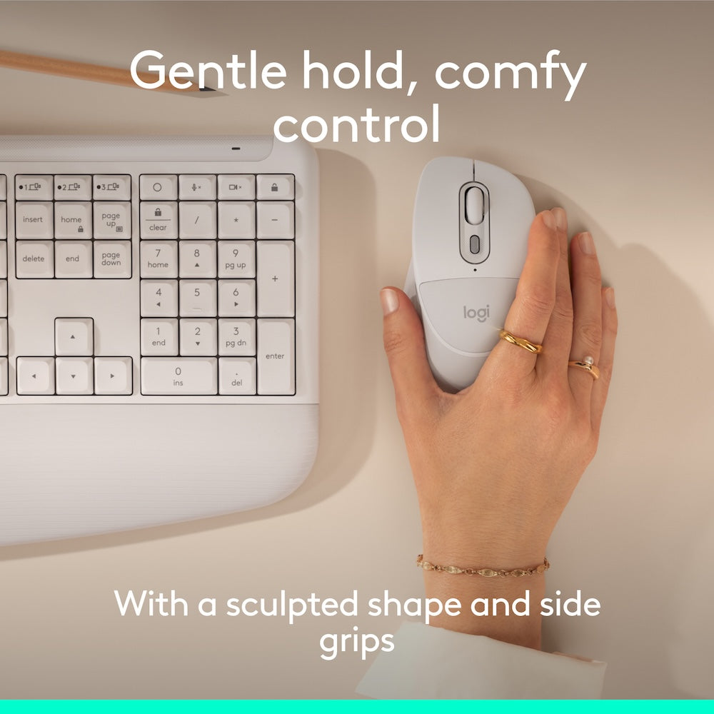 Logitech Signature Comfort Plus M850 L Off White