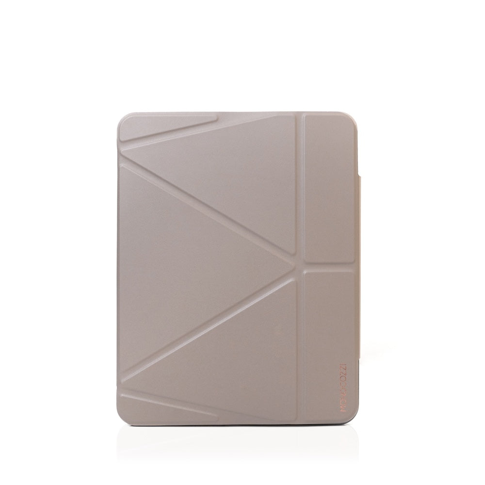 Monocozzi LUCID REFINED FOLIO | Full Protection Folio Case for 11-inch iPad Pro (M4) - Elephant Grey