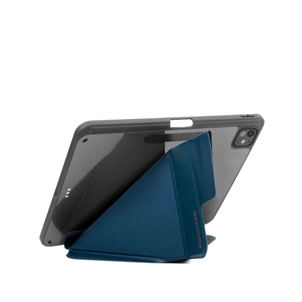 Monocozzi LUCID REFINED FOLIO | Full Protection Folio Case for 11-inch iPad Pro (M4) - Midnight Blue
