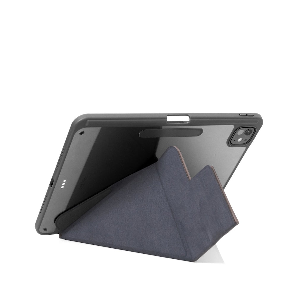 Monocozzi LUCID REFINED FOLIO | Full Protection Folio Case for 13-inch iPad Pro (M4) - Elephant Grey