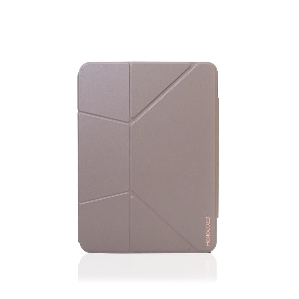 Monocozzi LUCID RAISE | Full Protection Standing Folio Case for 11-inch iPad Pro (M4) - Elephant Grey