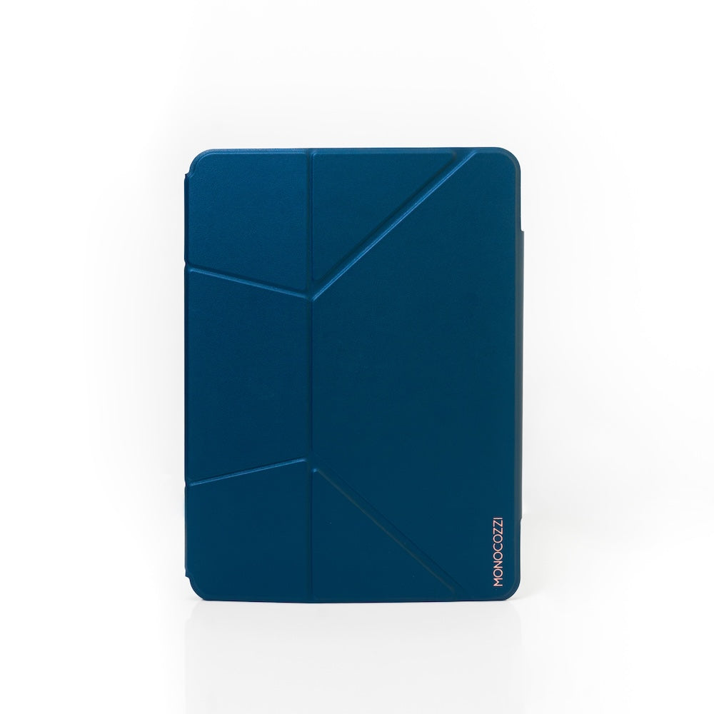 Monocozzi LUCID RAISE | Full Protection Standing Folio Case for 11-inch iPad Pro (M4) - Midnight Blue