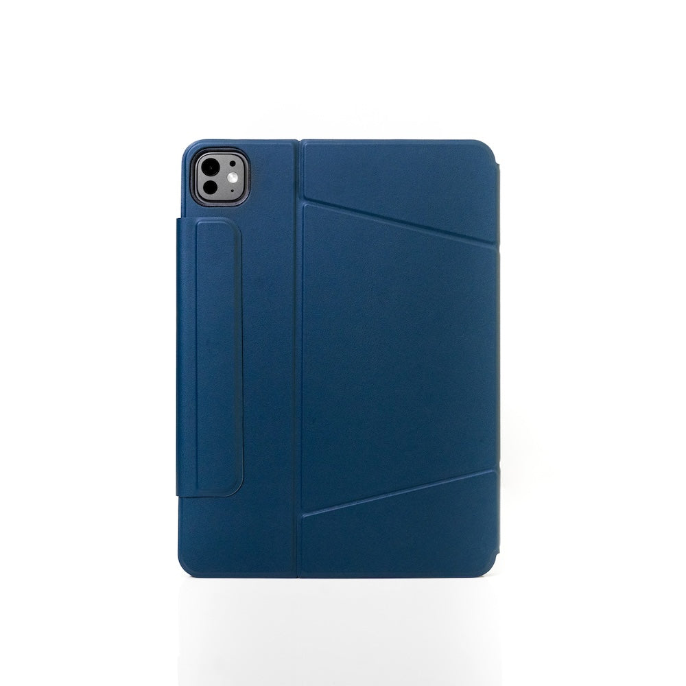Monocozzi LUCID RAISE | Full Protection Standing Folio Case for 11-inch iPad Pro (M4) - Midnight Blue