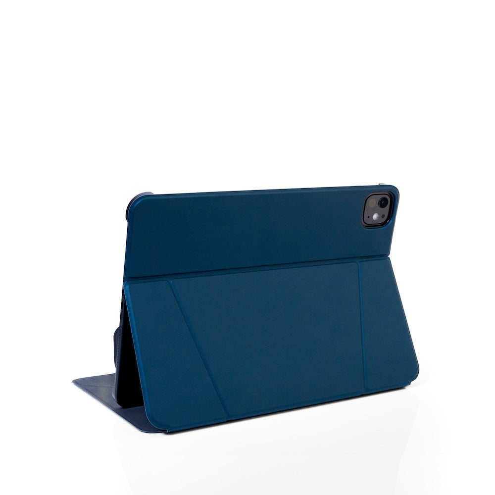 Monocozzi LUCID RAISE | Full Protection Standing Folio Case for 11-inch iPad Pro (M4) - Midnight Blue