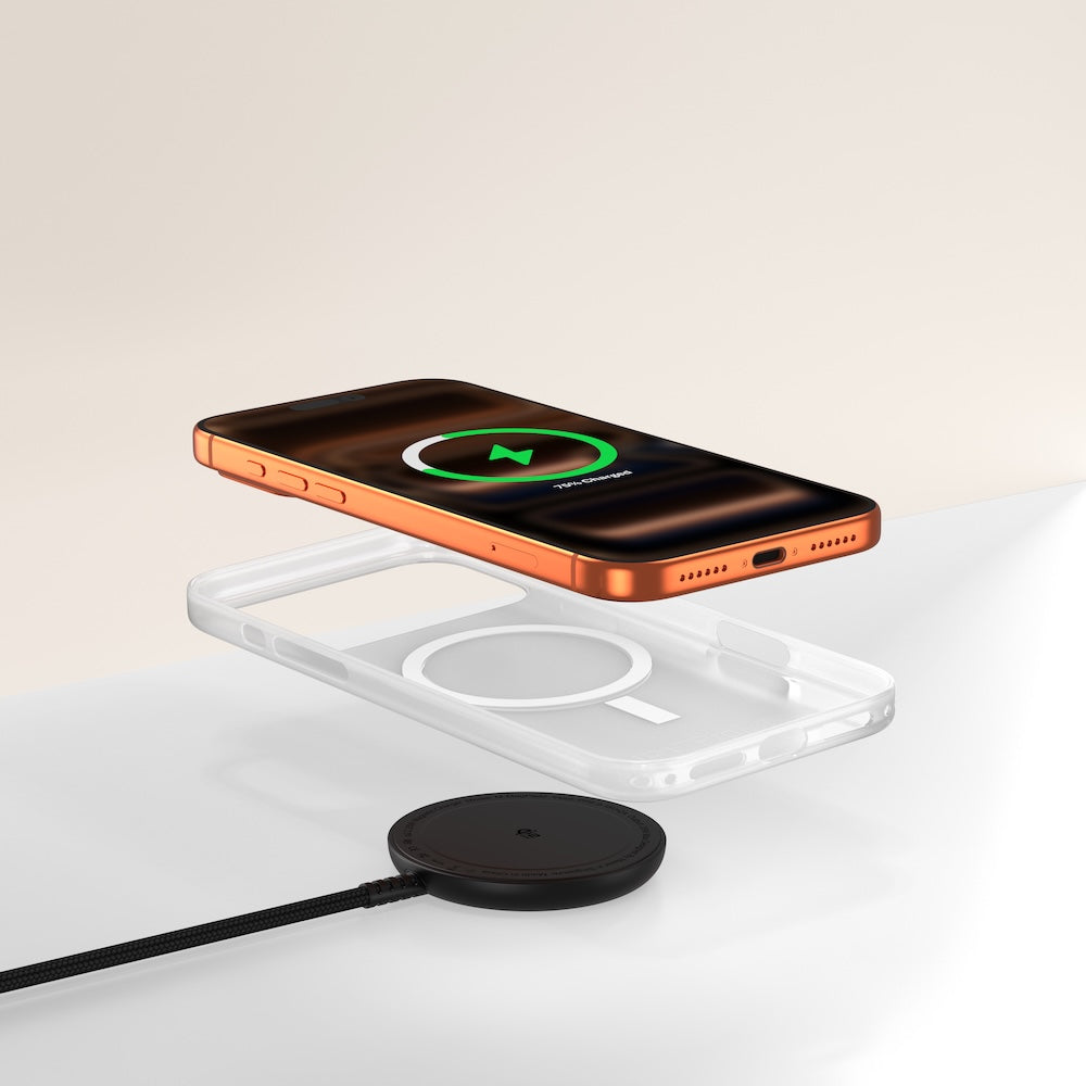 Mazer MagPad2 Qi2.2 Certified 25W Wireless Charging Pad Black