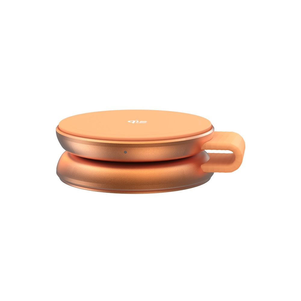 Mazer MagPad Duo2 Qi2.2 Certified 25W 2-in-1 Foldable Wireless Charging Pad Sunset Gold