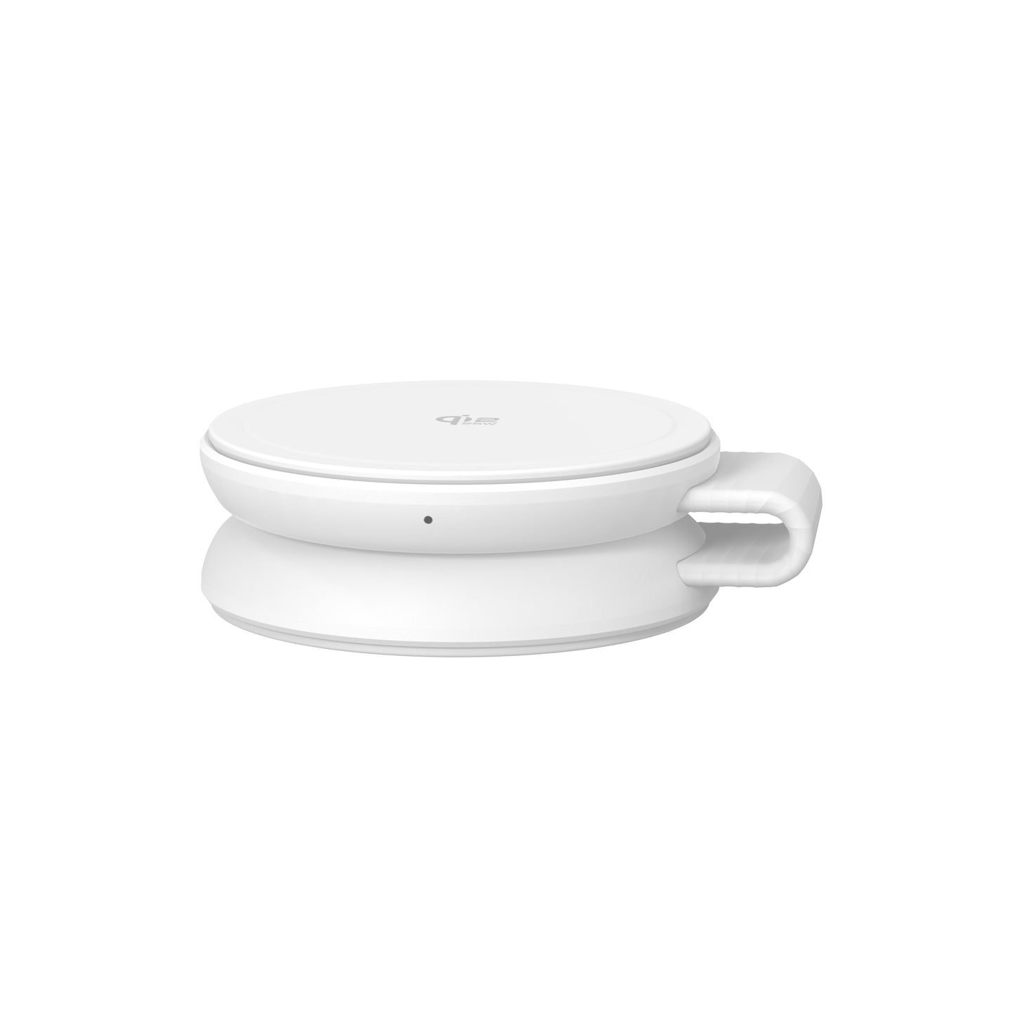 Mazer MagPad Duo2 Qi2.2 Certified 25W 2-in-1 Foldable Wireless Charging Pad White