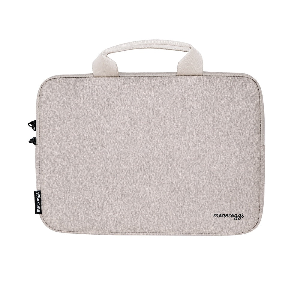 Monocozzi SafeProtect Shockproof Laptop Bag MacBook Neo 13/Air 13/Pro 14 Sand