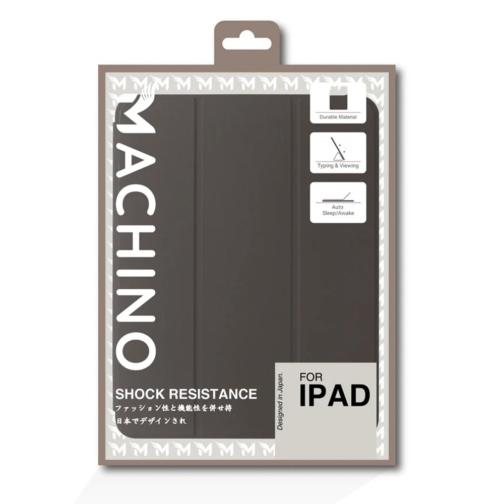 MACHINO Leather Case for 13-inch iPad Pro M4/M5 - Black