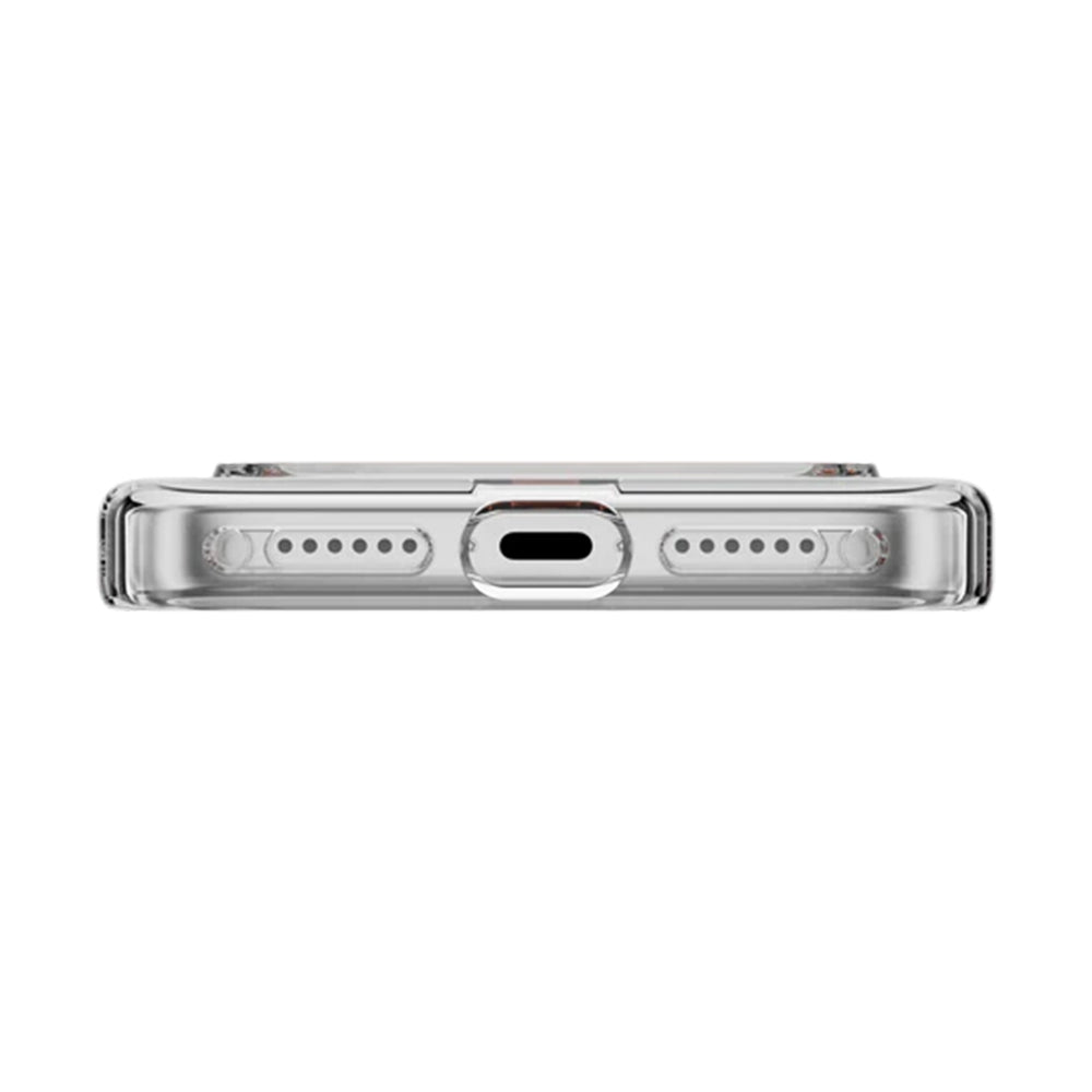 MagEasy Bright M Protective Case with MagSafe iPhone 17 Pro Max Clear/Coral Ring