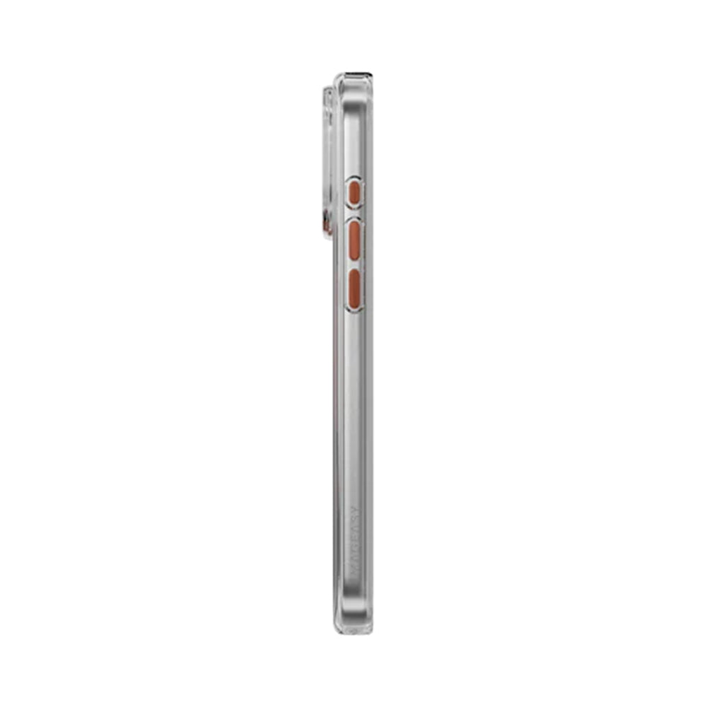 MagEasy Bright M Protective Case with MagSafe iPhone 17 Pro Max Clear/Coral Ring