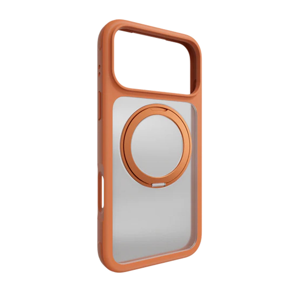 MagEasy MagStand 360 M MagSafe Rotating Ring Case iPhone 17 Pro Max Coral