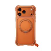 MagEasy Odyssey Stand M 360 MagSafe Stand Case for iPhone 17 Pro Max Coral