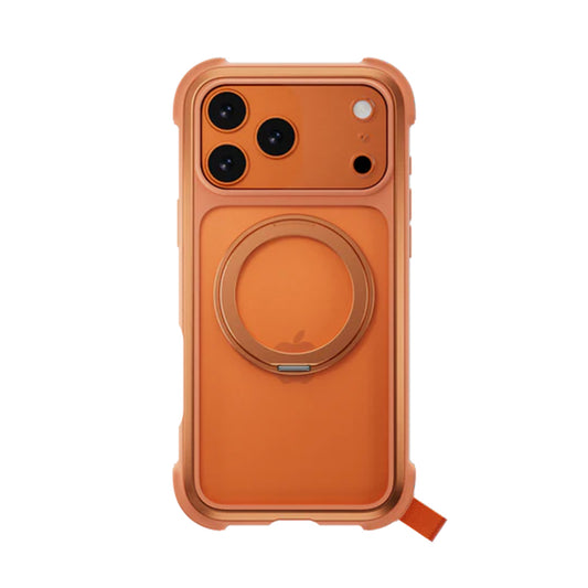 MagEasy Odyssey Stand M 360 MagSafe Stand Case for iPhone 17 Pro Max Coral