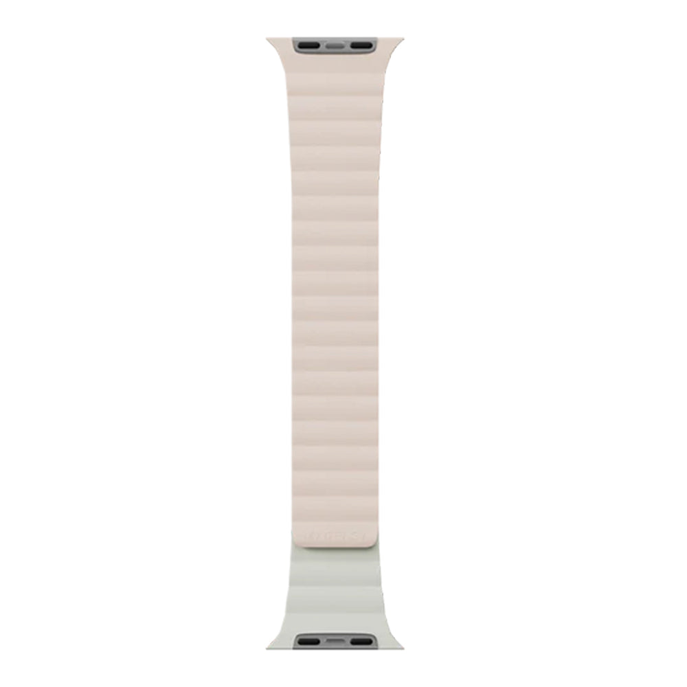 MagEasy Skin Duo Reversible Silicone Magnetic Band 38/40/41/42(2024/2025)mm Shell Pink/Cloud White