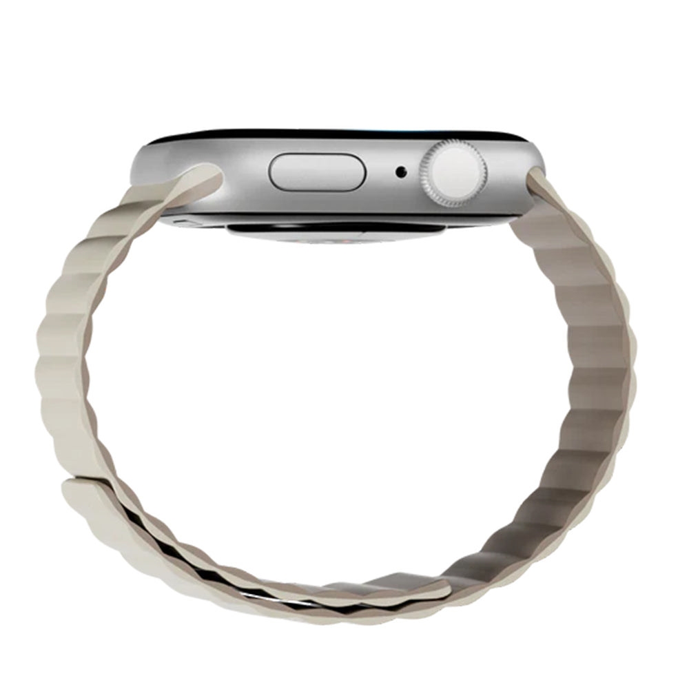 MagEasy Skin Duo Reversible Silicone Magnetic Band 42/44/45/46/49mm Starlight/Mocha