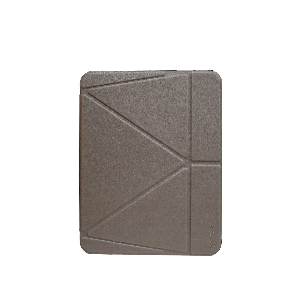 Monocozzi LOCOMOTION Folio Case with Pencil Slot for iPad 10th Generation/A16 Elephant Grey