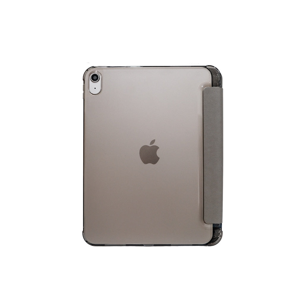 Monocozzi LOCOMOTION Folio Case with Pencil Slot for iPad 10th Generation/A16 Elephant Grey