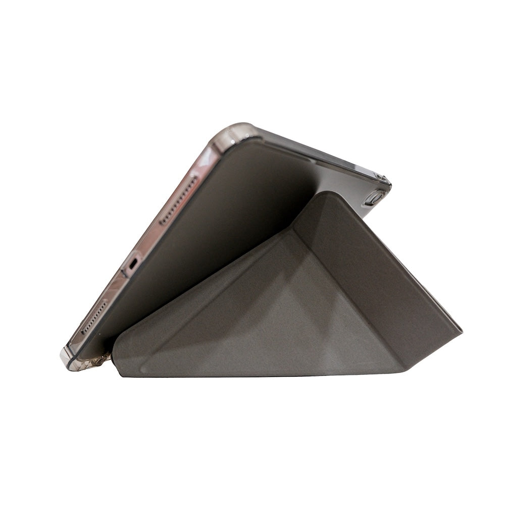 Monocozzi LOCOMOTION Folio Case with Pencil Slot for iPad 10th Generation/A16 Elephant Grey