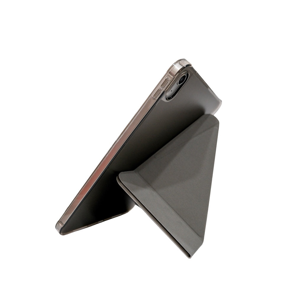 Monocozzi LOCOMOTION Folio Case with Pencil Slot for iPad 10th Generation/A16 Elephant Grey