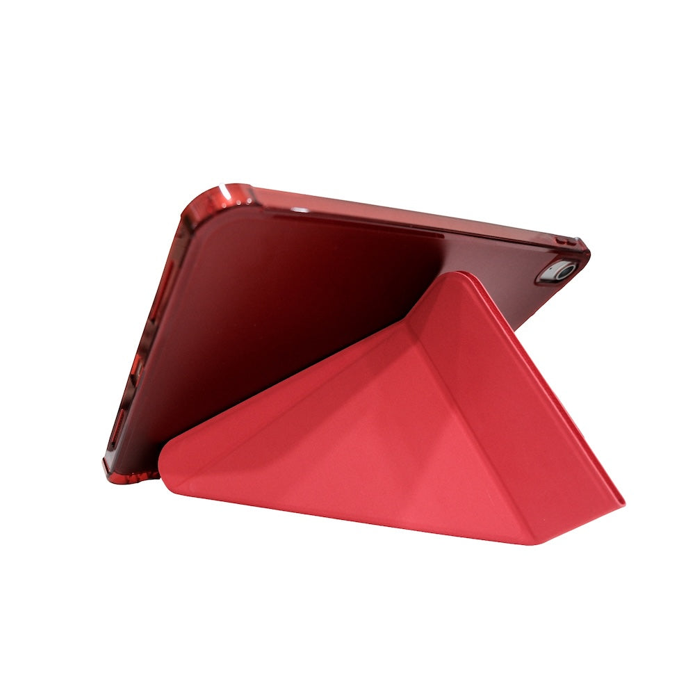 Monocozzi LOCOMOTION Folio Case with Pencil Slot for iPad 10th Generation/A16 Vermillion