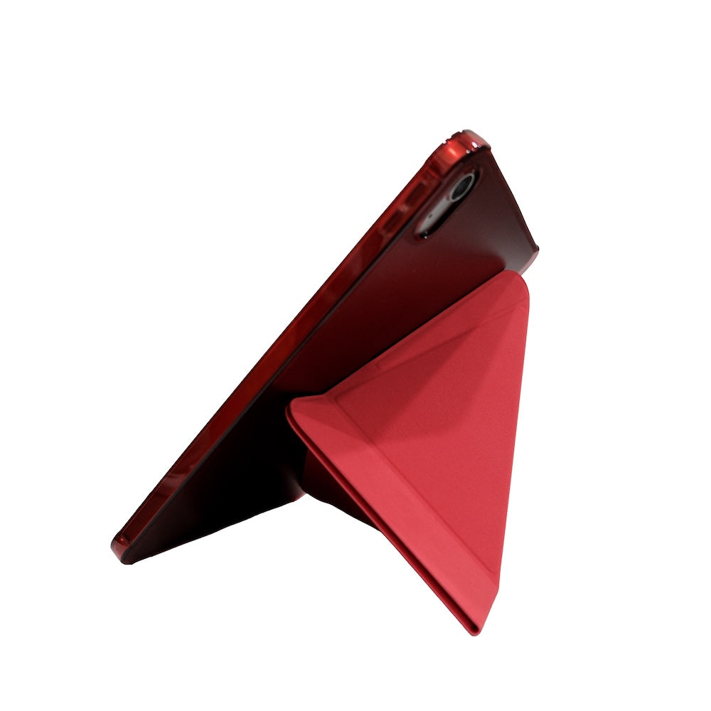 Monocozzi LOCOMOTION Folio Case with Pencil Slot for iPad 10th Generation/A16 Vermillion