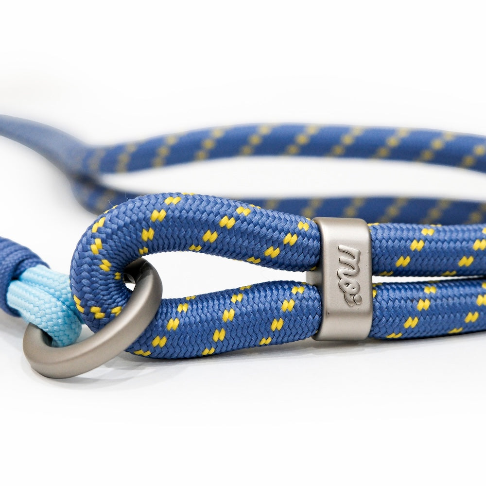 Monocozzi PRISMATICA Braided Wide Adjustable Neck Strap Lavender/Yellow