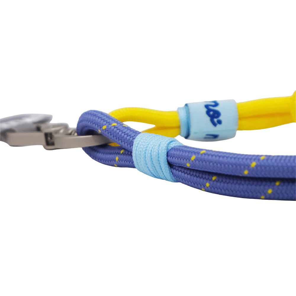 Monocozzi PRISMATICA Knotted Wrist Strap Lavender/Yellow