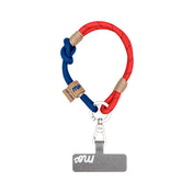 Monocozzi PRISMATICA Knotted Wrist Strap Vermillion/Navy