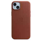 Apple iPhone 14 Plus Leather Case with MagSafe - Umber