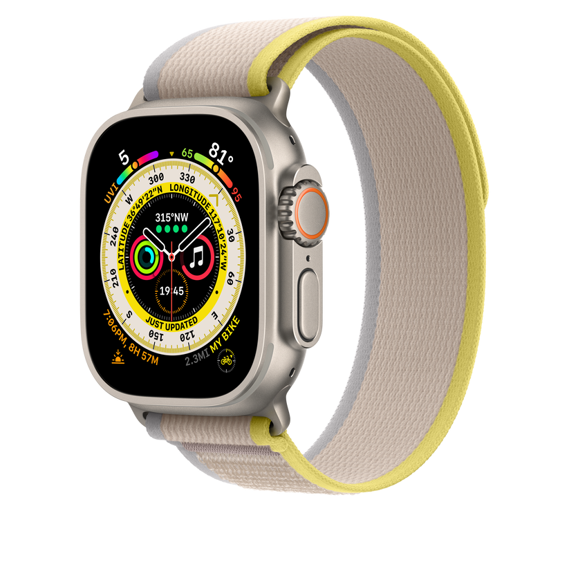 Apple 49mm Yellow/Beige Trail Loop - S/M – iStudio Singapore Apple 49mm Yellow/Beige Trail Loop - S/M – iStudio Singapore