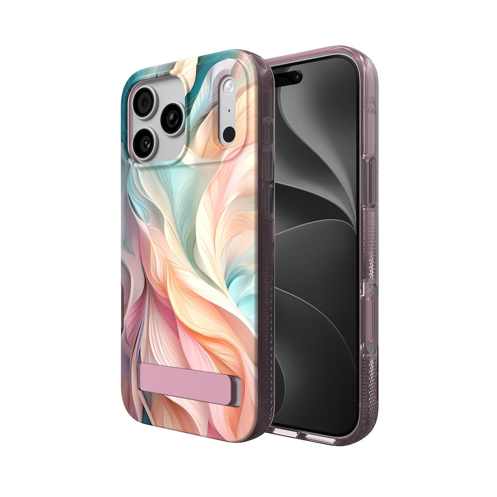 ZAGG Milan Snap KickStand Case iPhone 17/18 Pro Max Ethereal Essence