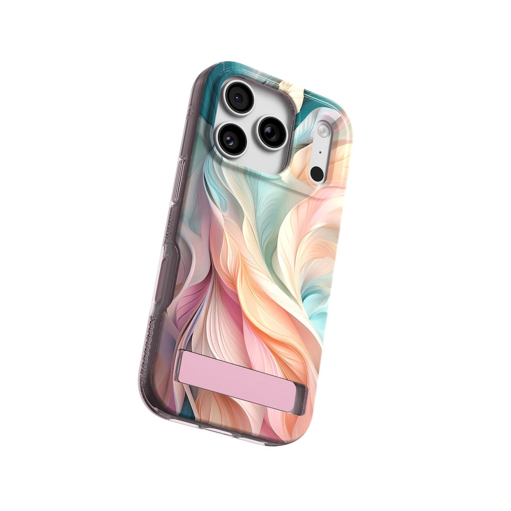 ZAGG Milan Snap KickStand Case iPhone 17/18 Pro Ethereal Essence