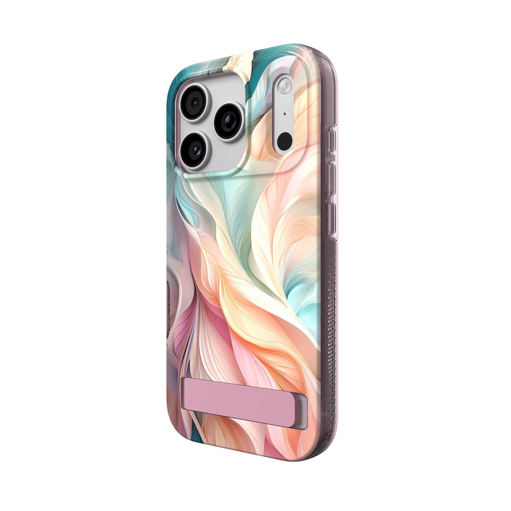 ZAGG Milan Snap KickStand Case iPhone 17/18 Pro Ethereal Essence
