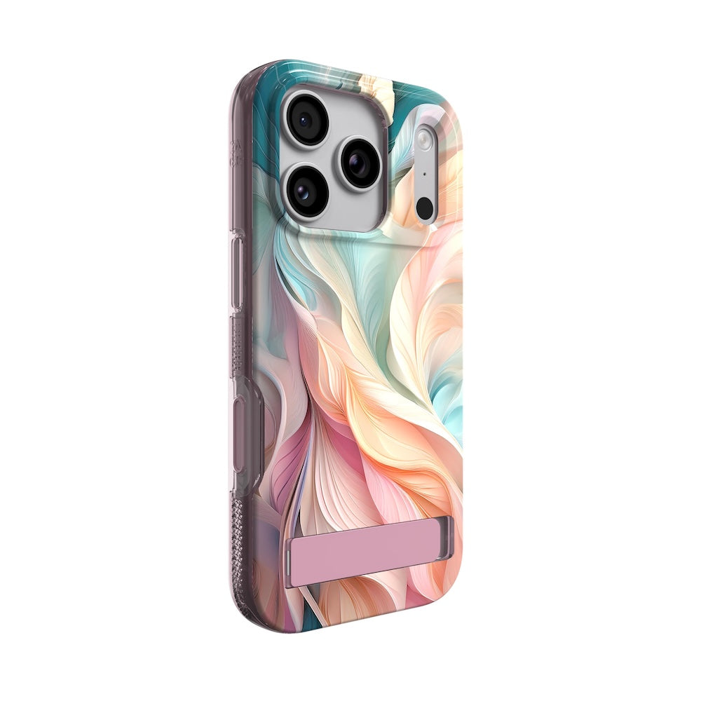 ZAGG Milan Snap KickStand Case iPhone 17/18 Pro Ethereal Essence