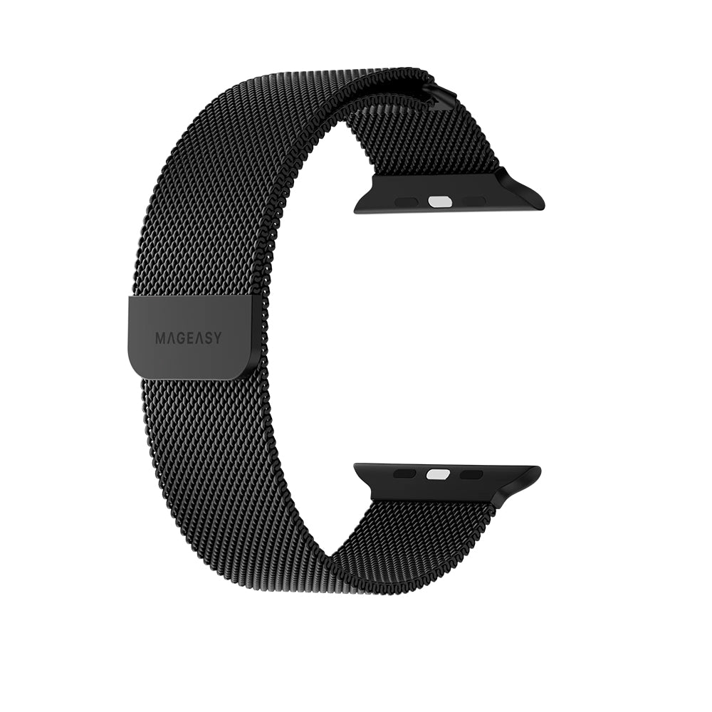 MagEasy Milanese Loop for Apple Watch 38/40/41/42mm(2025/2024) Black