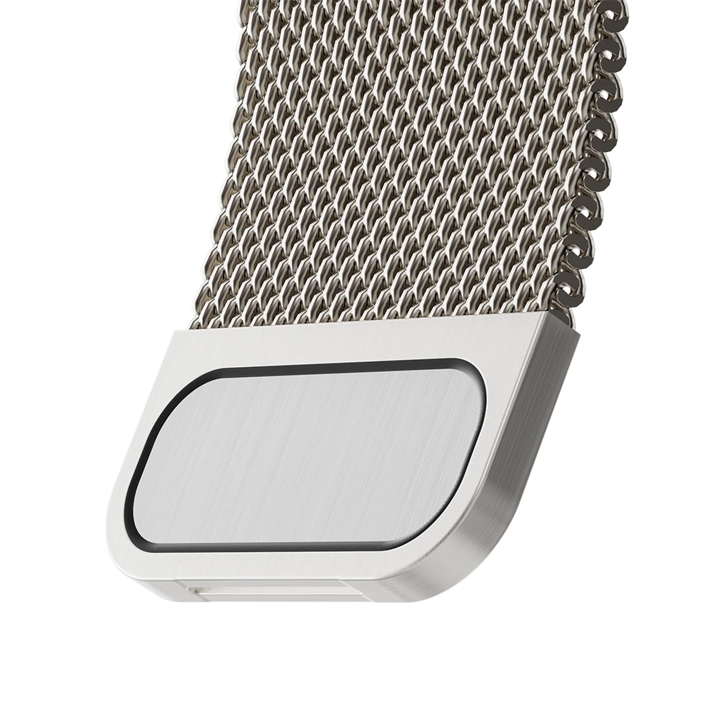 MagEasy Milanese Loop for Apple Watch 42/44/45/46/49mm Silver