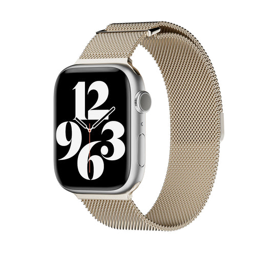 MagEasy Milanese Loop for Apple Watch 38/40/41/42mm(2025/2024) Starlight