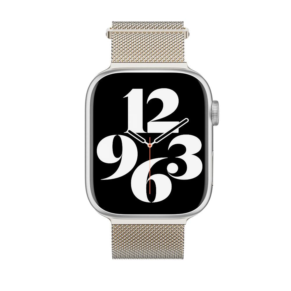 MagEasy Milanese Loop for Apple Watch 38/40/41/42mm(2025/2024) Starlight