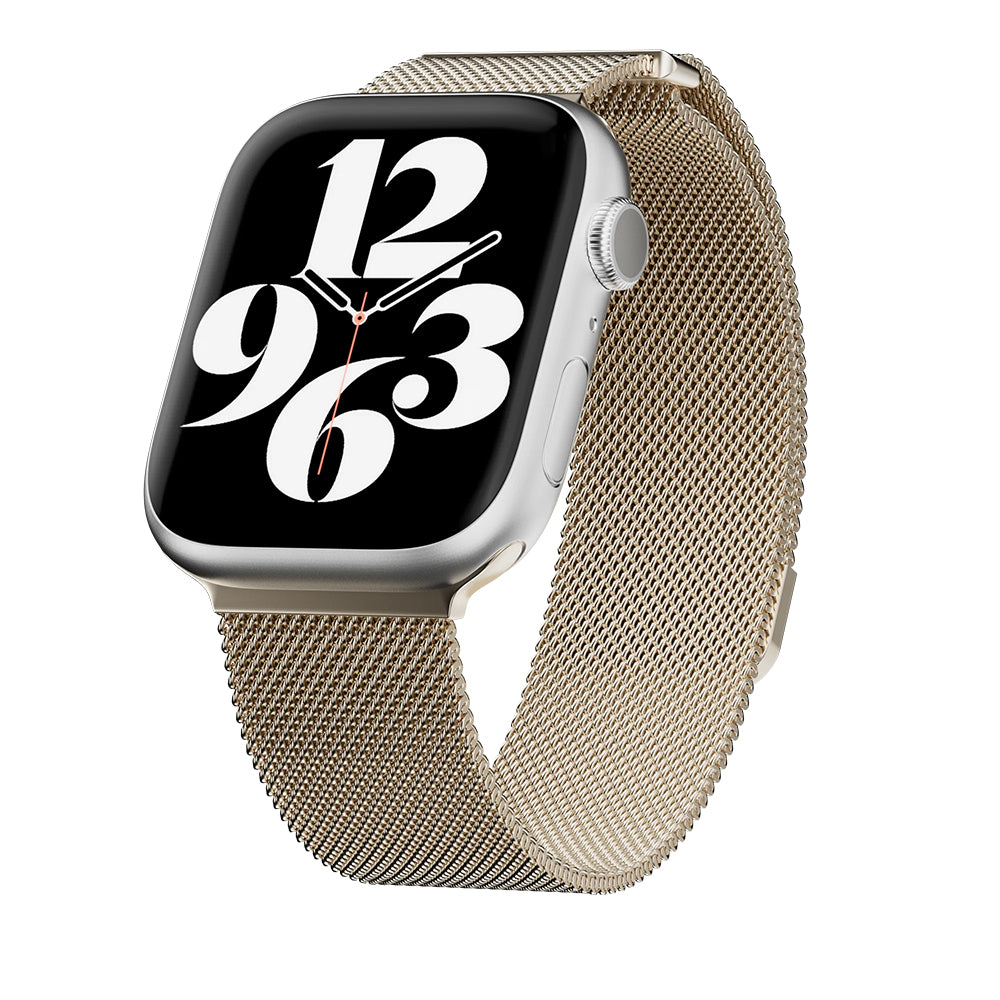 MagEasy Milanese Loop for Apple Watch 38/40/41/42mm(2025/2024) Starlight