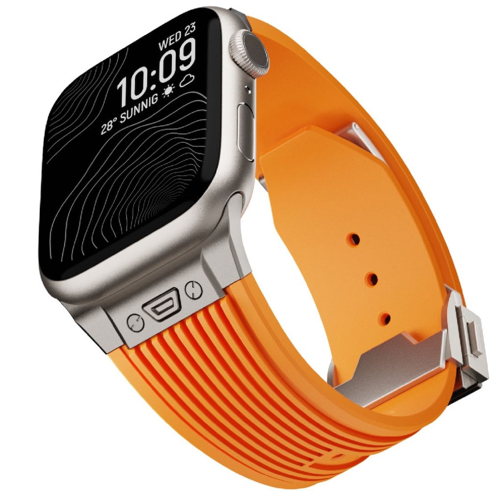 Monocozzi ESSENTIALS Premium Liquid Silicone Strap 44/45/46/49mm Orange