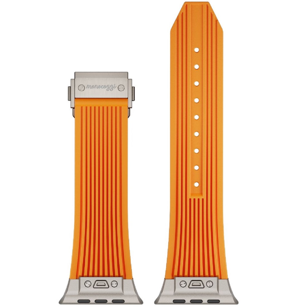 Monocozzi ESSENTIALS Premium Liquid Silicone Strap 44/45/46/49mm Orange