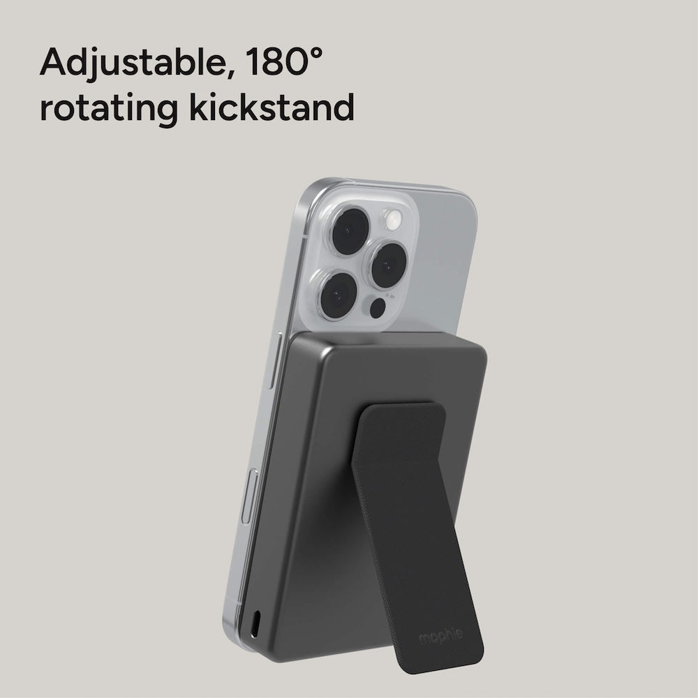 Mophie Powerstation Wireless 10000mAh w/stand Qi2 Black