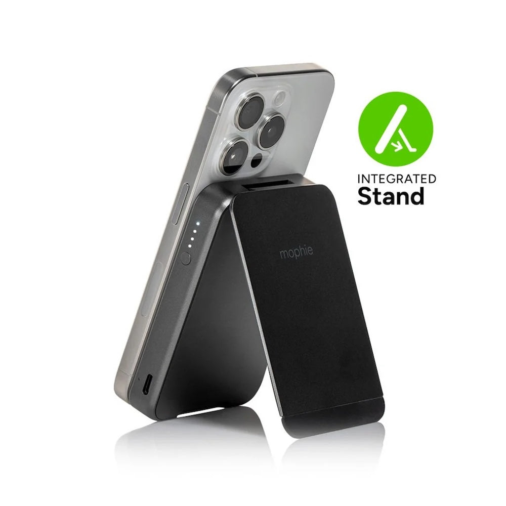 Mophie Powerstation Wireless 5000mAh with stand Qi2 - Black