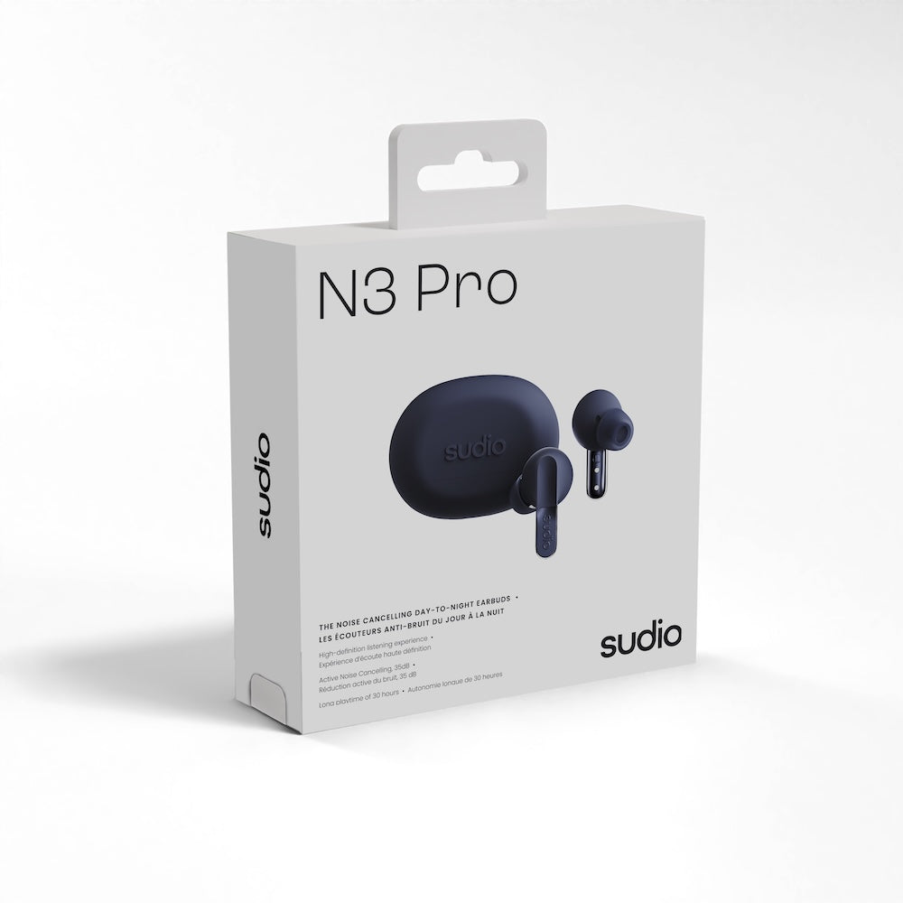 Sudio N3 Pro Wireless Earbuds Blue