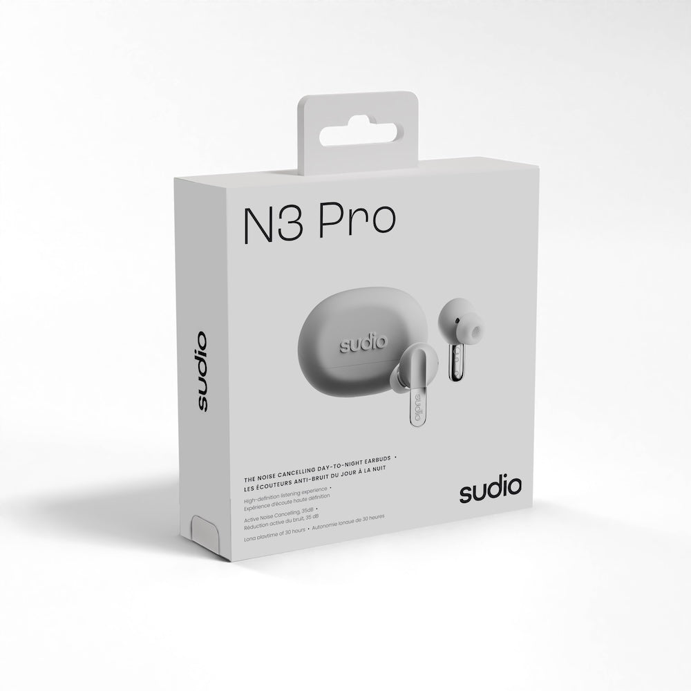 Sudio N3 Pro Wireless Earbuds White