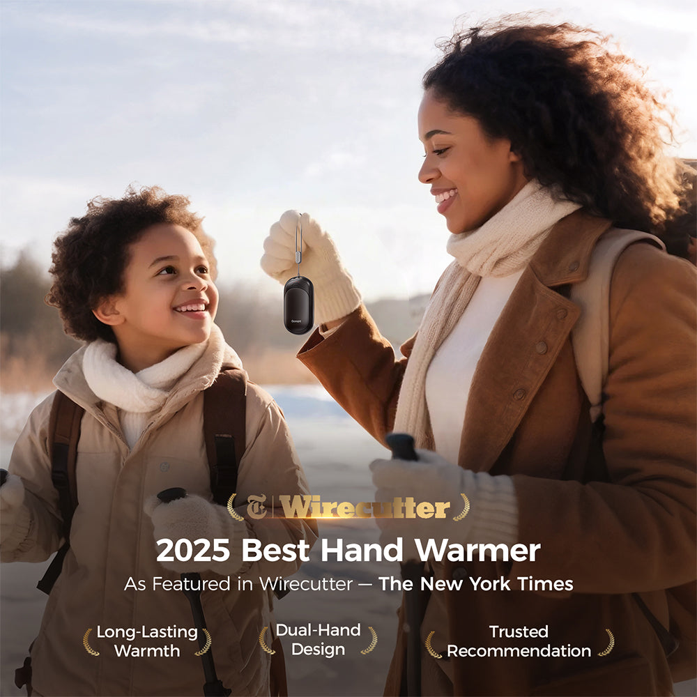 Ocoopa UT3 Lite Plus Hand Warmer Black