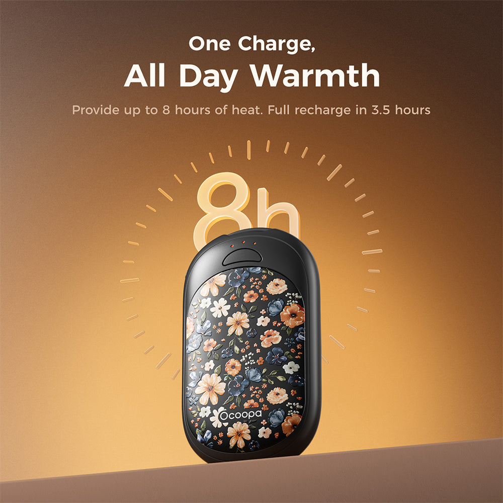 Ocoopa UT3 Lite Plus Hand Warmer Flower